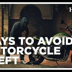 5 Ways To Avoid Motorcycle Theft