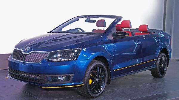 Check out this one-off Skoda Rapid cabriolet version by students
