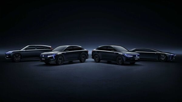 Honda showed three new electric concept cars at the 2023 Shanghai Auto Show, as well as another electric concept car that was revealed earlier.