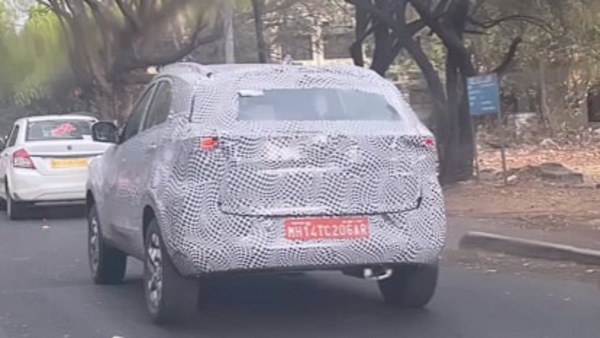 A look at the rear of the 2024 Nexon. (Photo courtesy: Instagram/rahul_auto_spy) 2023 Tata Nexon Facelift