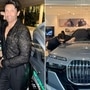 Shekhar Suman gifted the BMW i7 to his wife Alka on their wedding anniversary (Instagram/Adhyayan Suman )