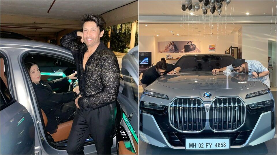 Shekhar R Auto Actor Shekhar Suman gifts wife Alka all-electric BMW i7 worth over ₹2 ...