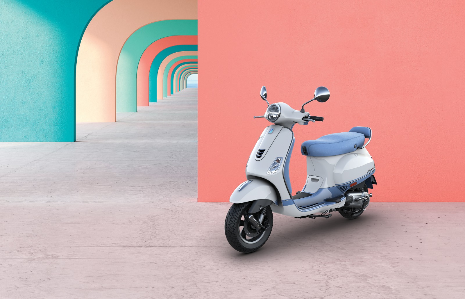 Aside from being OBD-II compliant, the Vespa Dual range remains largely the same mechanically