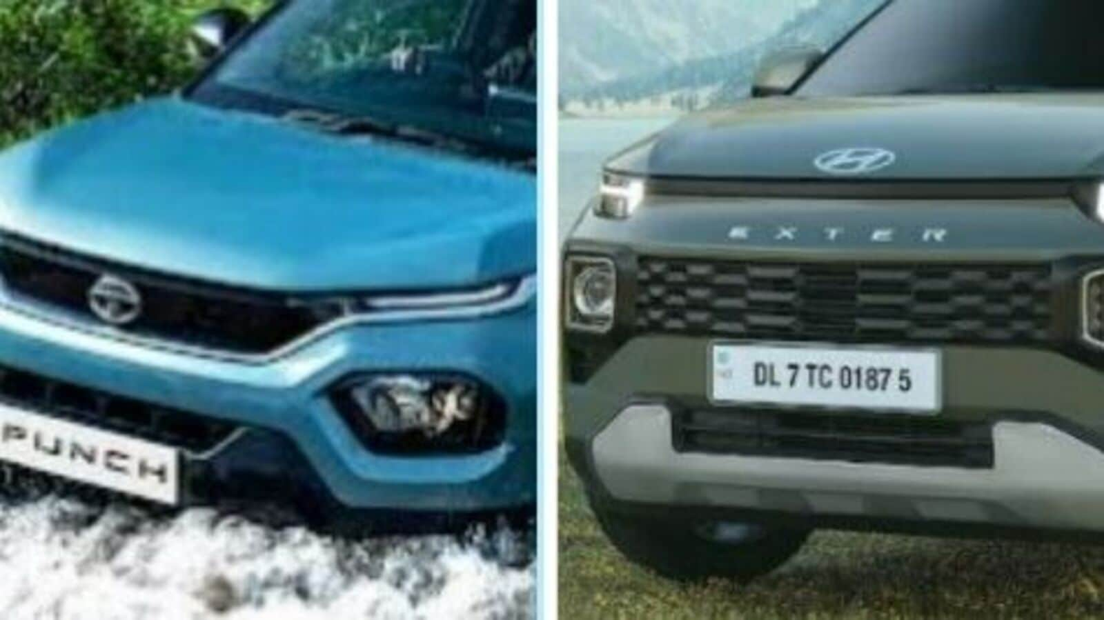 Buy Tata Punch Or Wait For Hyundai Exter? Entry-level SUV Battle Hots ...