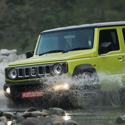 Maruti Suzuki Jimny will come with 4X4 off-road features as standard in all variants. It will not offer any RWD option like its rival Mahindra Thar.