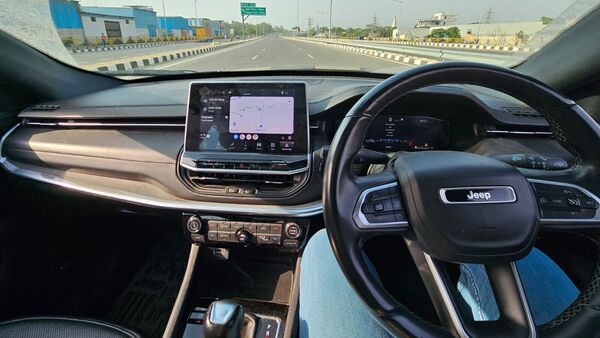 There is soft-touch material everywhere. However, a lighter theme for the dashboard would have made the dashboard feel more premium. The infotainment system is slick to use and gets wireless Android Auto as well as Apple CarPlay. A special mention goes to the volume and track controls mounted behind the steering wheel. There is soft-touch material everywhere. However, a lighter theme for the dashboard would have made the dashboard feel more premium. The infotainment system is slick to use and gets wireless Android Auto as well as Apple CarPlay. A special mention goes to the volume and track controls mounted behind the steering wheel.