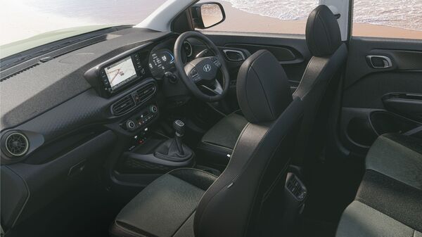 A look at the cabin of Hyundai Exter Hyundai Exter