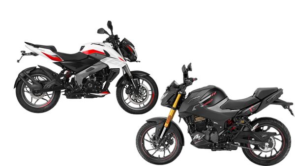 Both motorcycles are designed as naked streetfighters. Hero Xtreme 160R 4V Bajaj Pulsar NS160