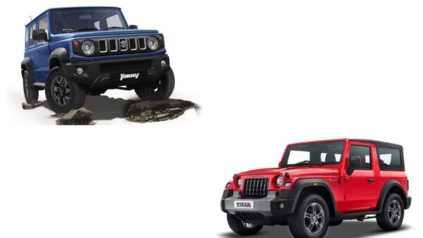 Mahindra is offering the Thar in its three-door version whereas the Jimny is offered only in the five-door version. Mahindra is offering the Thar in its three-door version whereas the Jimny is offered only in the five-door version.