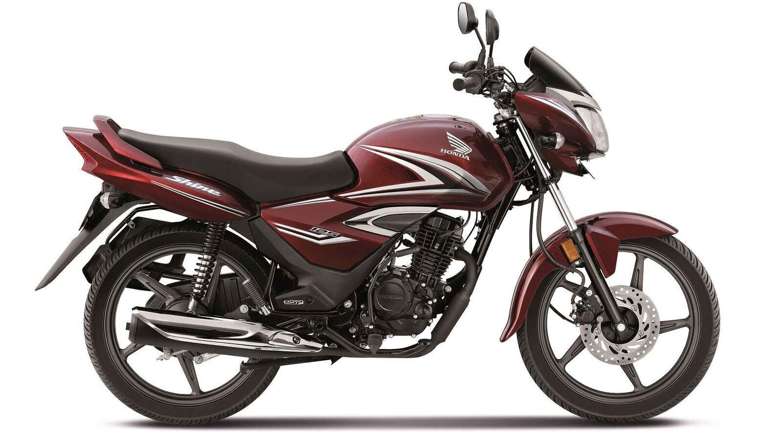 Honda shine deals 100cc bike price