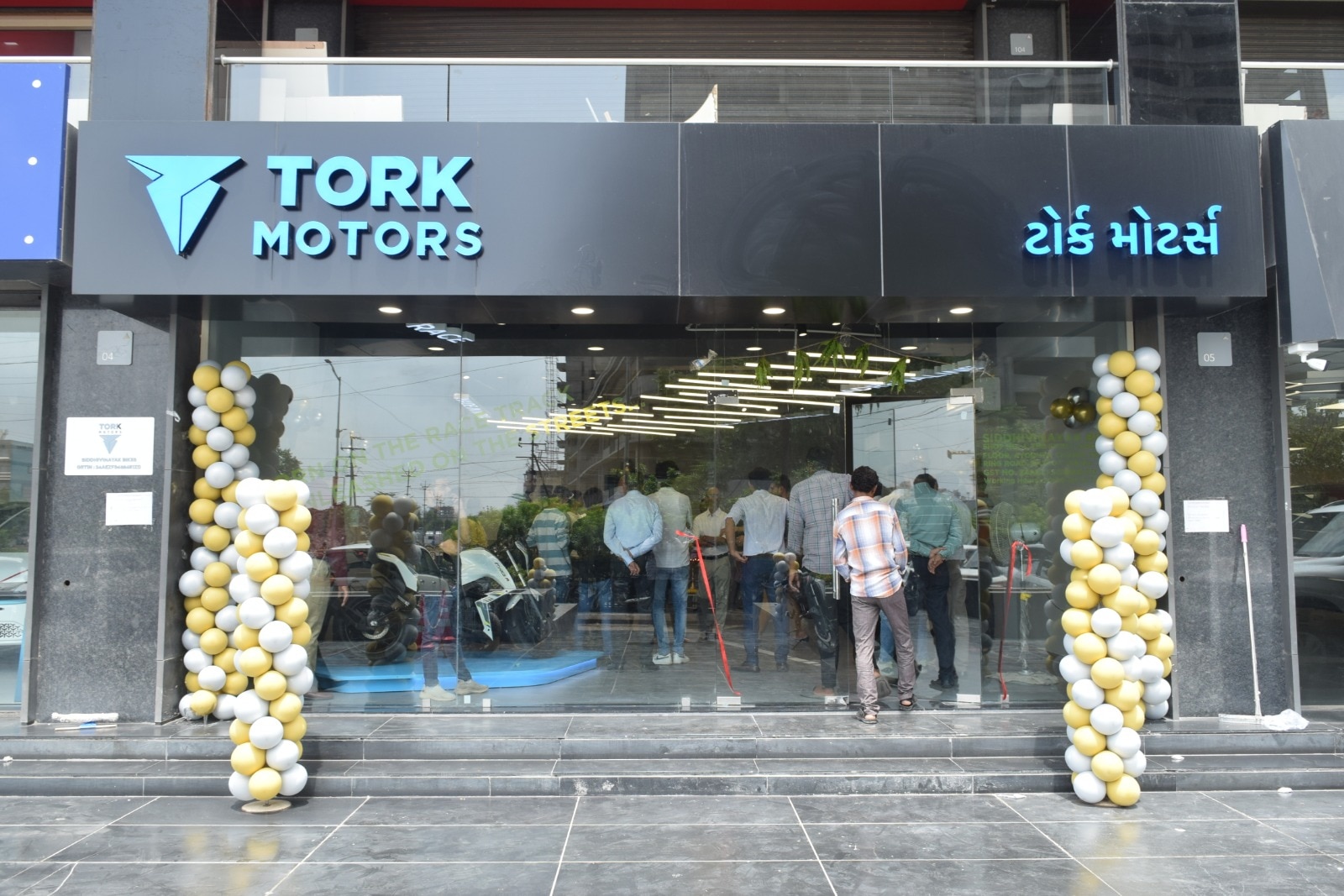 This is Tork Motors' third retail store in Gujarat, with experience centers located in Ahmedabad and Surat This is Tork Motors' third retail store in Gujarat, with experience centers located in Ahmedabad and Surat