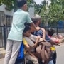 One person was booked after a video of him riding scooter with seven children on board in Mumbai went viral on social media.