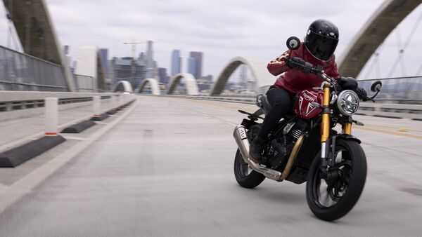 Triumph has globally unveiled the Scrambler 400 X and the Street 400. The motorcycles will be launched soon in the Indian market. The Street 400 is a roadster that takes design inspiration from the larger Speed Twin 900 and Speed Twin 1200. Triumph has globally unveiled the Scrambler 400 X and the Street 400. The motorcycles will be launched soon in the Indian market. The Street 400 is a roadster that takes design inspiration from the larger Speed Twin 900 and Speed Twin 1200.