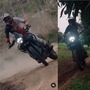 Royal Enfield Himalayan 450 being ridden by CS Santosh. (Photo courtesy: Instagram/ cssantosh)
