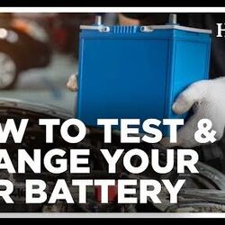 How To Test And Change Your Car Battery