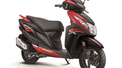 Honda dio discount standard bs6 colours