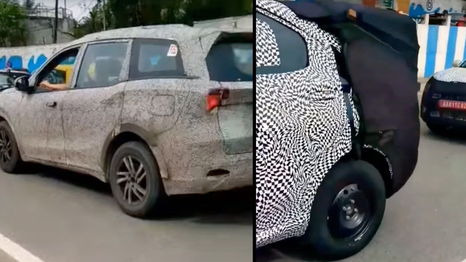 महिंद्रा XUV500 कूपे को पहली बार देखा गया: विवरण