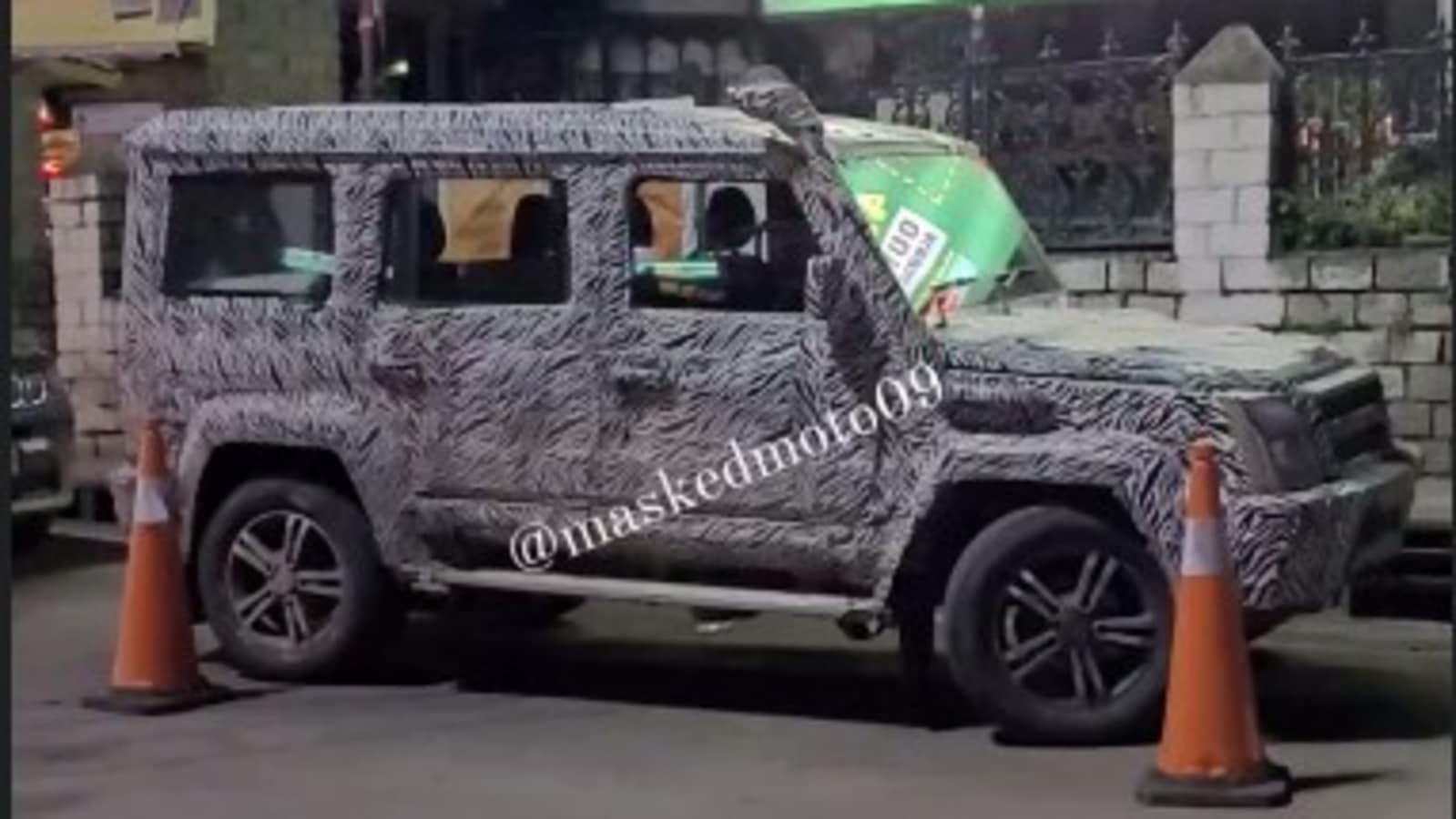 Force Gurkha 5door spotted ahead of launch, will rival Maruti Jimny