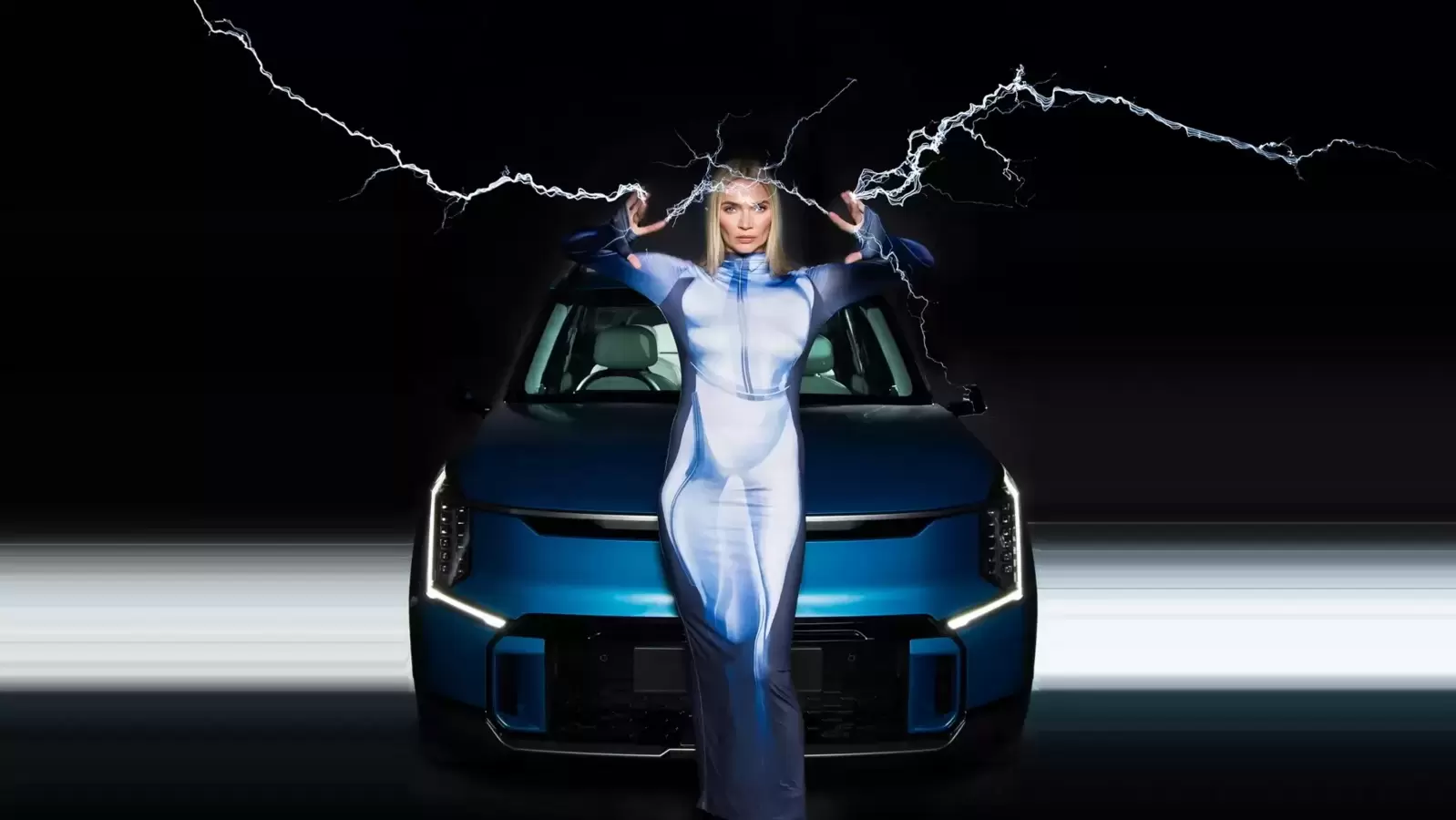 India-bound Kia EV9 shows off its power by electrocuting a woman. She’s ...