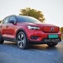 The Volvo XC40 Recharge doesn't scream out loud that it is any different than the regular ICE XC40, of course, if you ignore the Recharge badging at its rear door that is the only electric branding that it gets on its entire body. (HT Auto/ Sabyasachi Dasgupta)