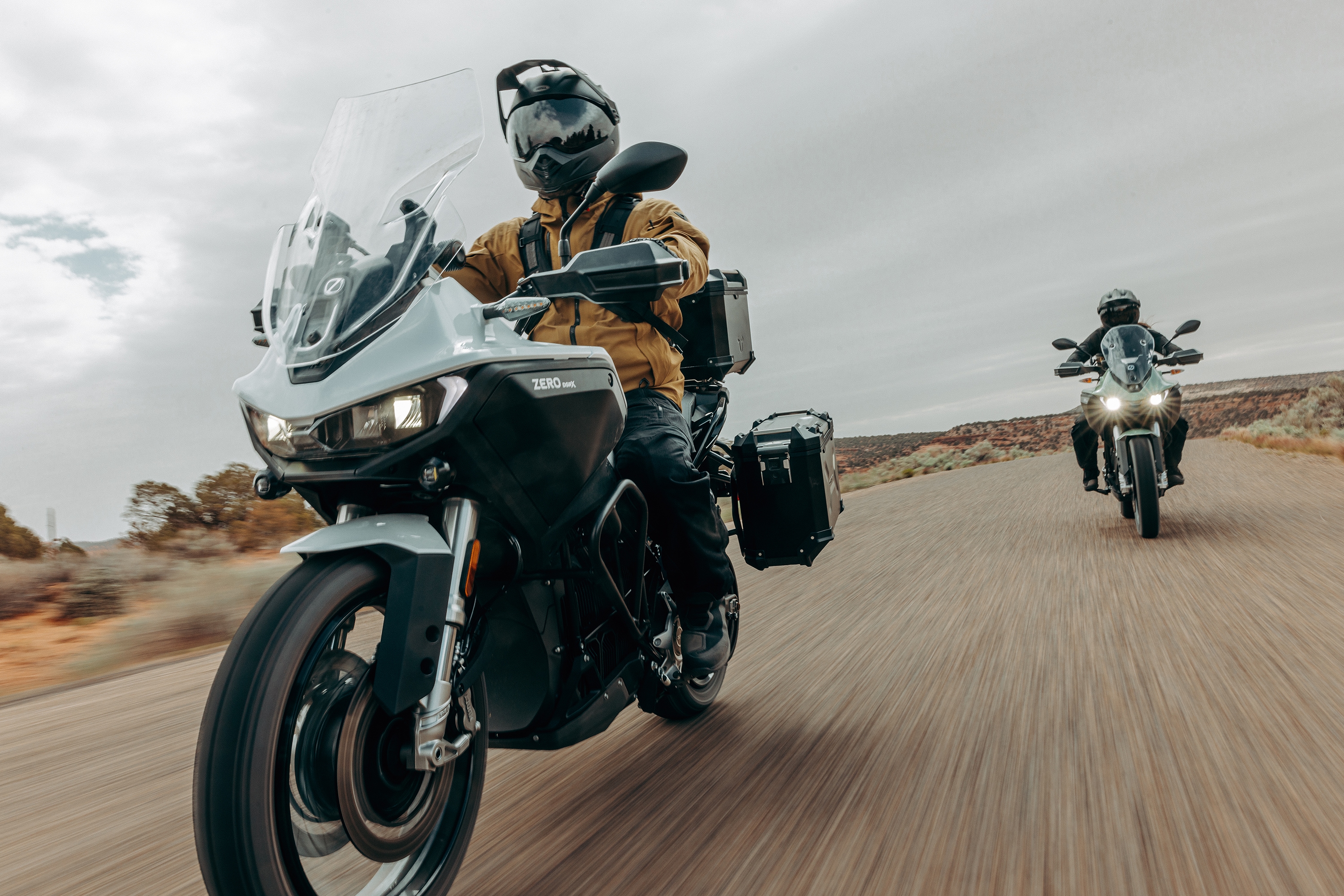 The Zero Motorcycles range comprises street and dual-sport electric motorcycles Zero DSRX