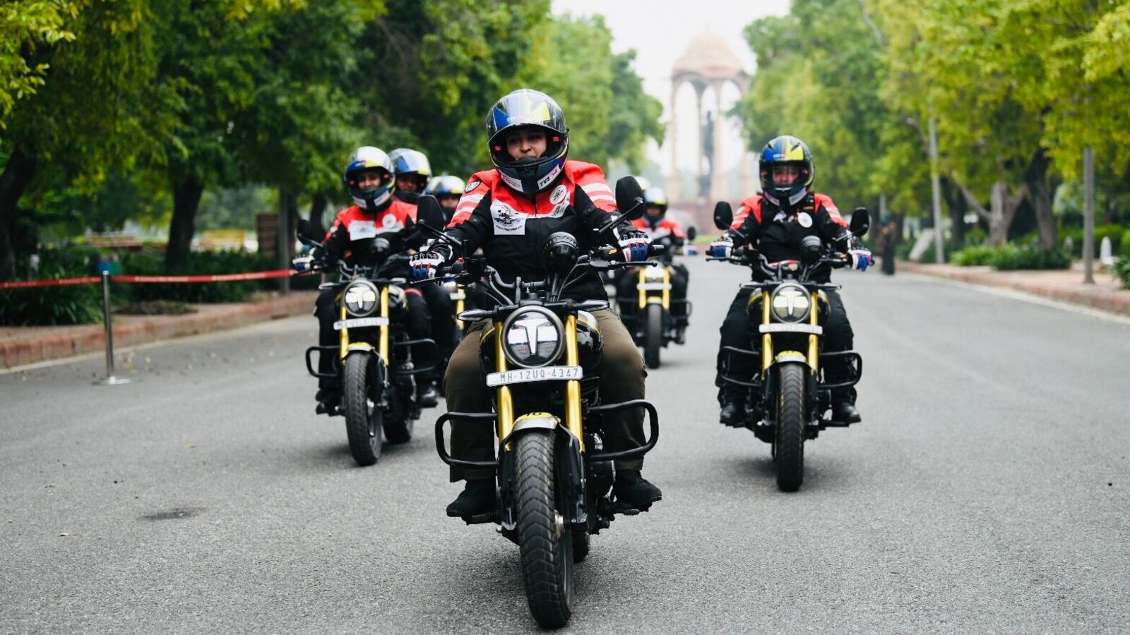 All-women motorcycle rally reaches Kargil on TVS Ronin, celebrates Kargil Divas