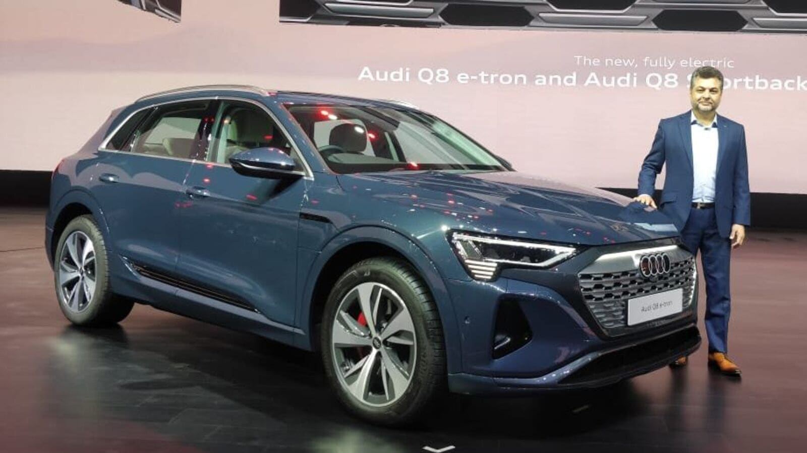 Audi Q8 e-tron electric SUV launched in India, priced from ₹1.14