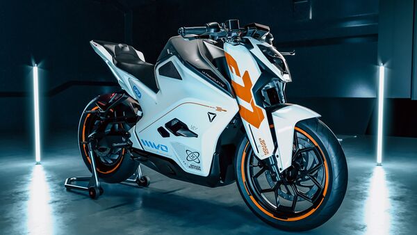 The manufacturer says that the F77 Space Edition stands as a testament to its commitment in charting the course for the future of electric mobility. India's celestial technology DNA is reflected in the high-performance electric bike. The manufacturer says that the F77 Space Edition stands as a testament to its commitment in charting the course for the future of electric mobility. India's celestial technology DNA is reflected in the high-performance electric bike.