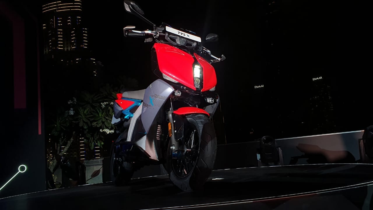 TVS X performance electric scooter makes global debut. Check prices ...