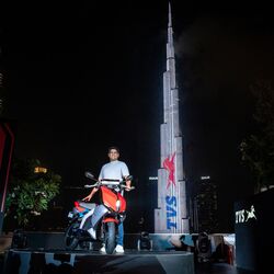 TVS Motor Company has taken the covers off the much-awaited X performance electric scooter at an event in Dubai. It has been priced at  ₹2.50 lakh (ex-showroom) and there will be a first-edition package available for an additional  ₹18,000 for the first 2,000 owners.&nbsp;