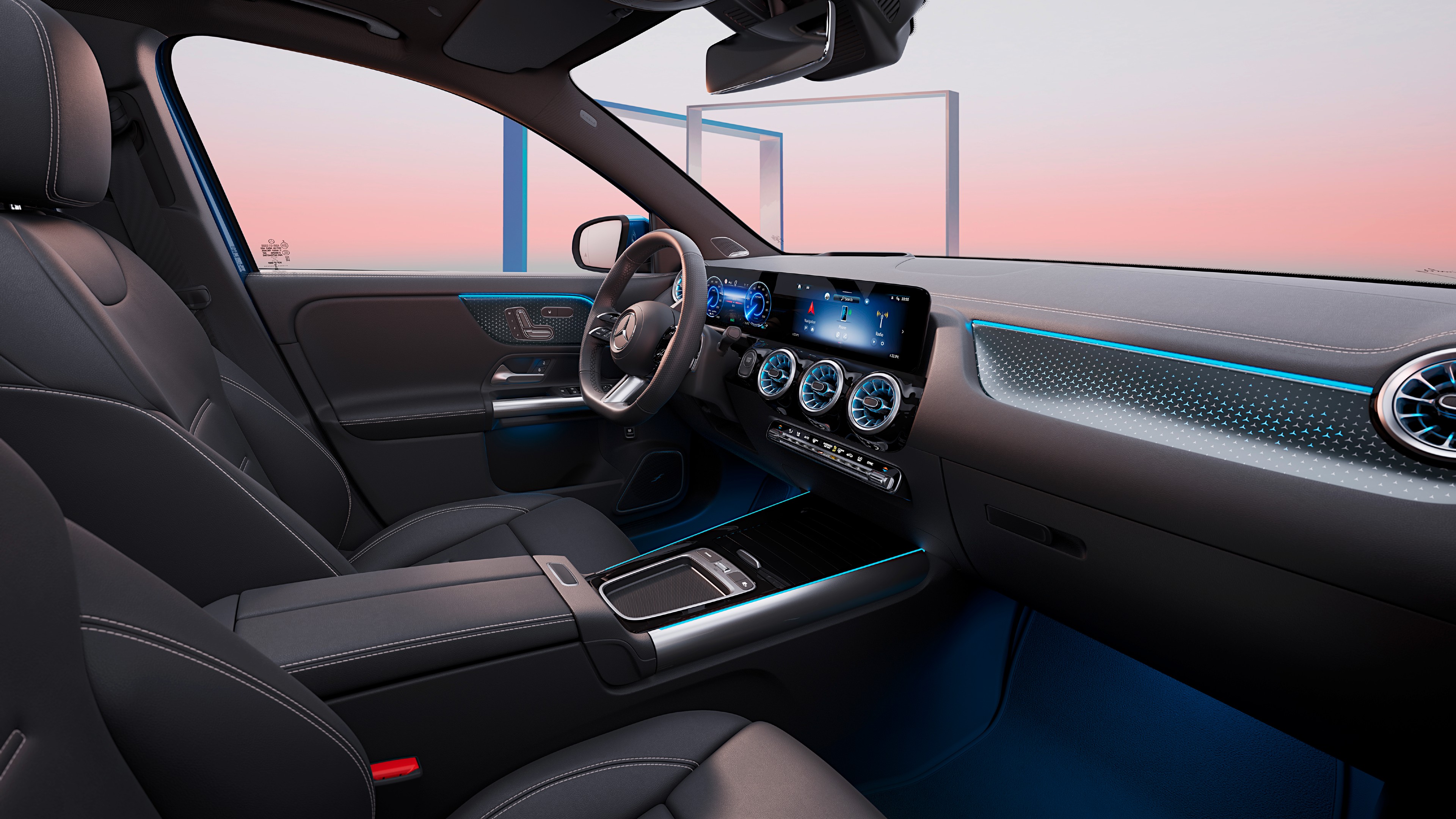 2024 Mercedes Benz EQA EQB Facelifts Unveiled With Cosmetic Tweaks   2024 Mercedes Benz EQB Interior 1693052393881 