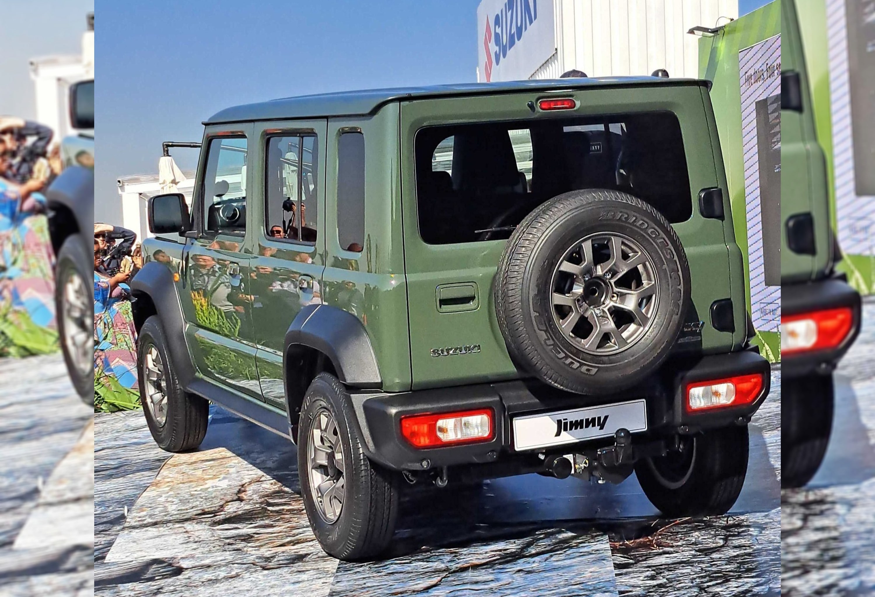 Made-in-India Suzuki Jimny 5-door unveiled for South Africa; gets Military  Green colour