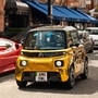 This Citroen Ami in gold chrome livery outshines the famous supercars on London's streets.