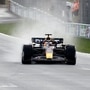 Red Bull's Max Verstappen passes the chequered flag to win the Dutch Grand Prix on August 27. (Pool via REUTERS)