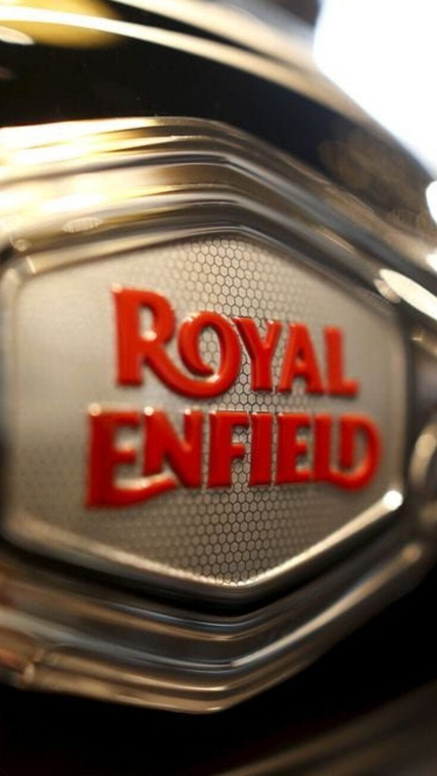Royal enfield badge hi-res stock photography and images - Alamy