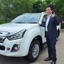 Toru Kishimoto, Deputy Managing Director, Isuzu Motors India with the new Isuzu D-Max S-Cab Z variant