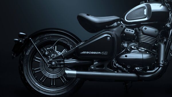 In pics: Jawa 42 Bobber Black Mirror gets alloy wheels, retuned engine ...