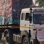 The first batch of superbikes, engines, tyres, and safety barriers landed in Delhi via air freight and were transported to BIC 