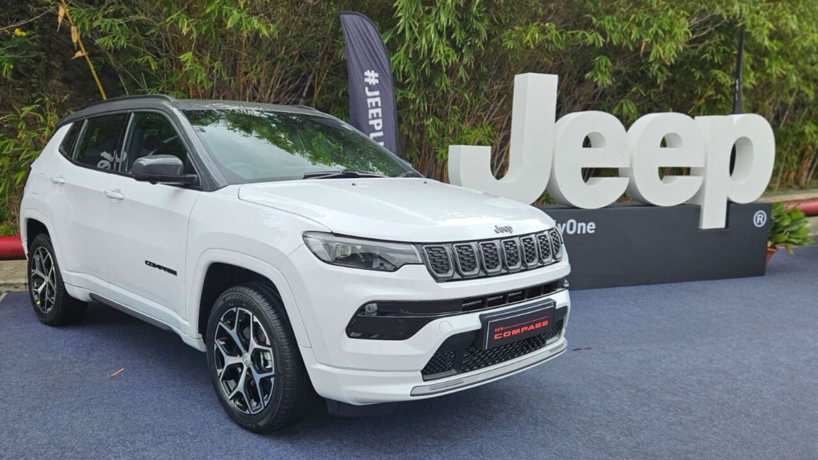 Jeep compass shop electric car