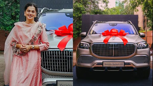 Taapsee Pannu drives home new Mercedes Maybach GLS SUV worth