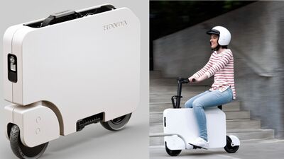 Honda's quirky new Motocompacto e-scooter folds up like a suitcase for easy  carrying
