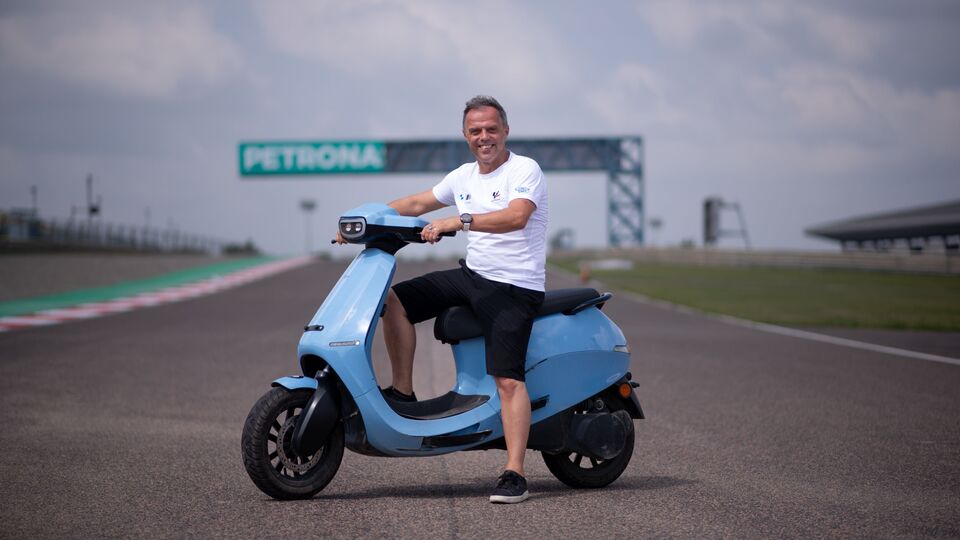 Loris Capriossi with Ola S1