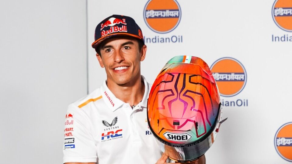 Marc Marquez Helmet India