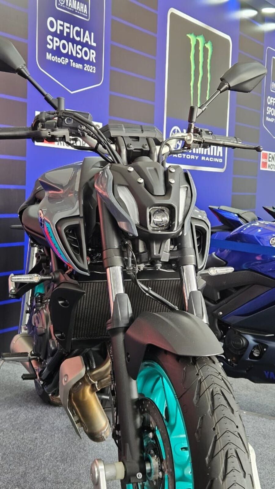 Yamaha MT-07 grabs eyeballs at MotoGP Bharat 2023