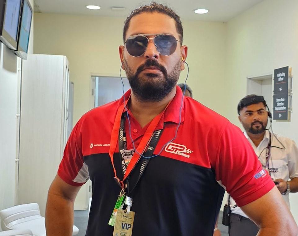 Yuvraj Singh Yuvraj Singh at MotoGP