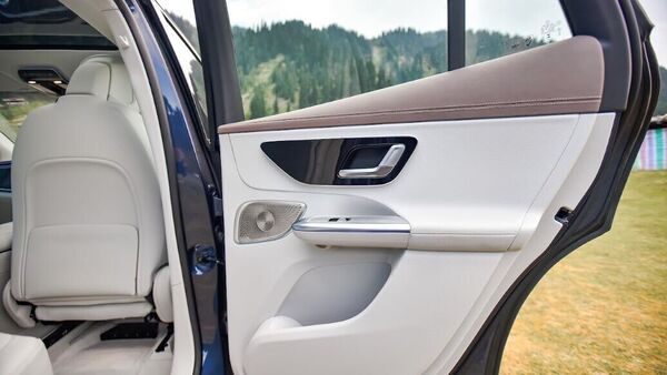The EQE is generously kitted with features and gets multi-zone climate control, HEPA air filteration system, 15-speaker Burmester sound system, ambient lighting, wireless phone charging and much more. Unfortunately - and once again - the massage functionality is restricted to the front two seats only. The EQE is generously kitted with features and gets multi-zone climate control, HEPA air filteration system, 15-speaker Burmester sound system, ambient lighting, wireless phone charging and much more. Unfortunately - and once again - the massage functionality is restricted to the front two seats only.