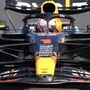 Red Bull driver Max Verstappen of the Netherlands steers his car during the Japanese Formula One Grand Prix at the Suzuka Circuit, Suzuka, central Japan, Sunday, Sept. 24, 2023. (AP Photo/Toru Hanai) (AP)