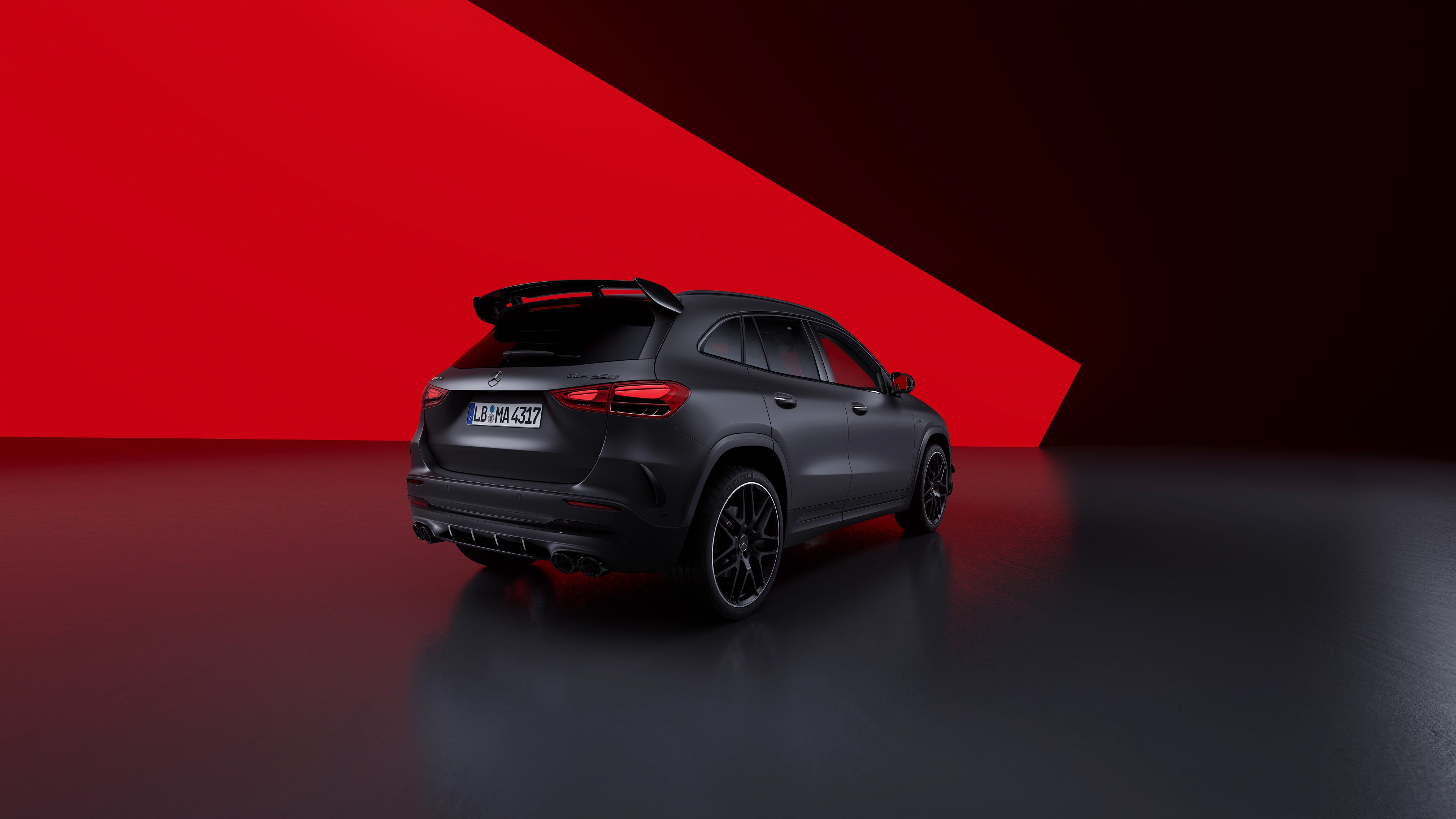 The 2024 Mercedes-AMG GLA 45 S packs the 2.0-litre turbocharged, four-cylinder petrol engine with 415.7 bhp and 500 Nm of peak torque