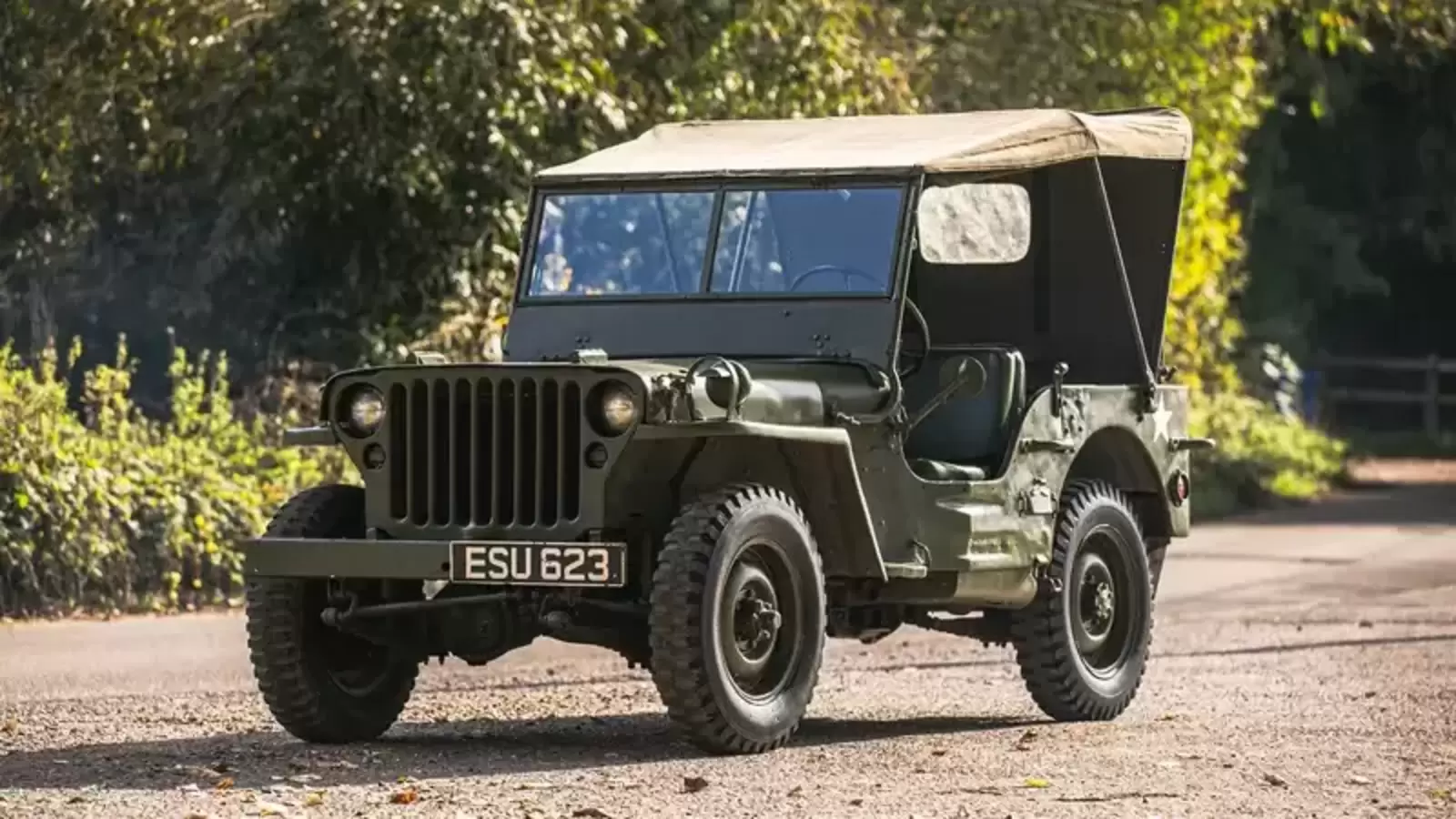 This World War II era Willys Jeep could be yours. Here's how