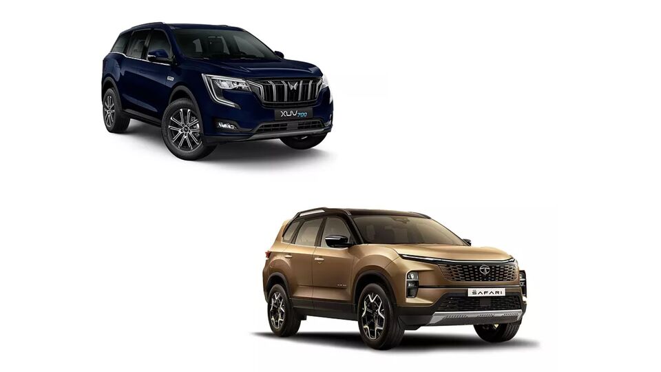 Mahindra XUV700 vs Tata Safari facelift
